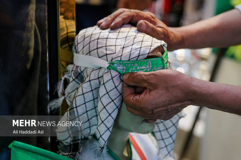 بازار سیاهه فروشان تهران در آستانه فرا رسیدن ماه محرم