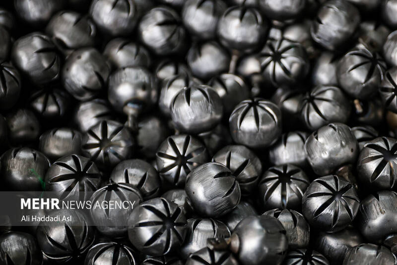 بازار سیاهه فروشان تهران در آستانه فرا رسیدن ماه محرم