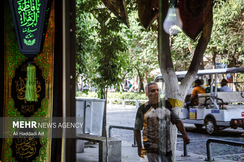 بازار سیاهه فروشان تهران در آستانه فرا رسیدن ماه محرم