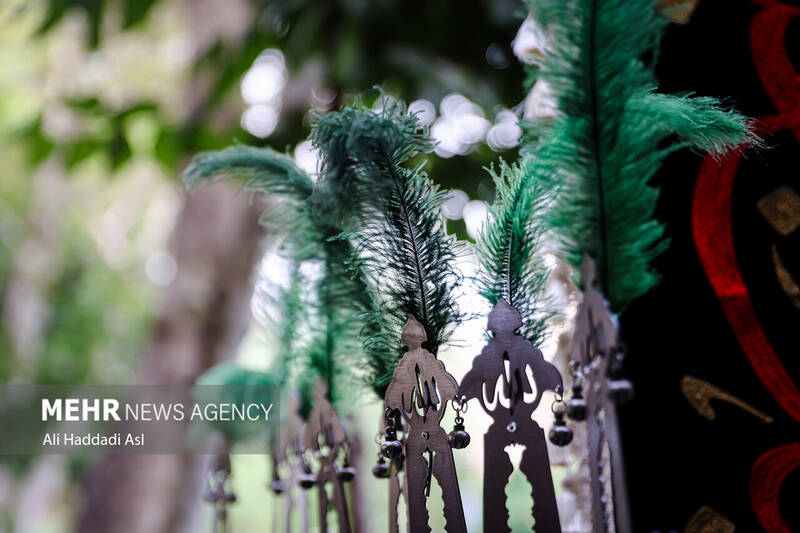 بازار سیاهه فروشان تهران در آستانه فرا رسیدن ماه محرم