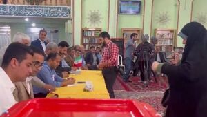 فیلم/آغاز دور دوم انتخابات ریاست‌جمهوری در خراسان شمالی