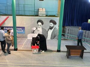 عفت مرعشی رای داد + عکس