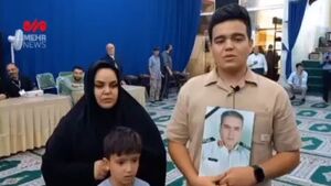فیلم / حضور خانواده سردار شهید خداداد پای صندوق رای در ملایر