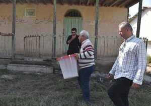 عکس/ رای گیری در مناطق کوهپایه گلستان
