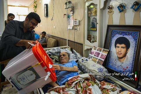 عکس/ لحظههای ناب انتخابات