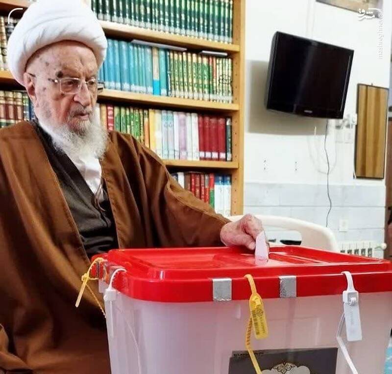عکس / حضور چهرهها در پای صندوق رای 9