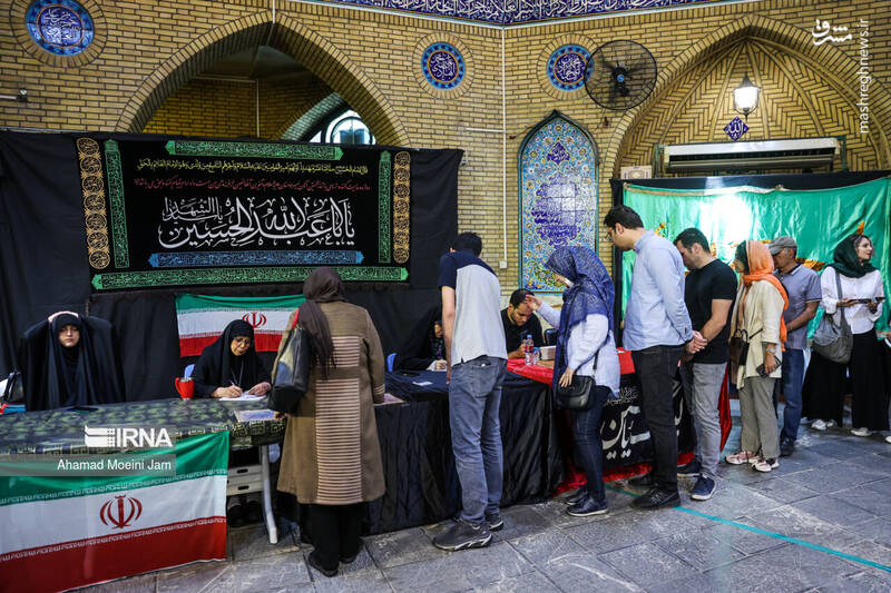 مرحله دوم انتخابات چهاردهمین دوره ریاست جمهوری- مسجد رسول مرحله دوم انتخابات چهاردهمین دوره ریاست جمهوری- مسجد رسول