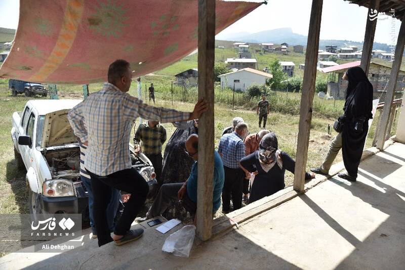 عکس/ رای گیری در مناطق کوهپایه گلستان