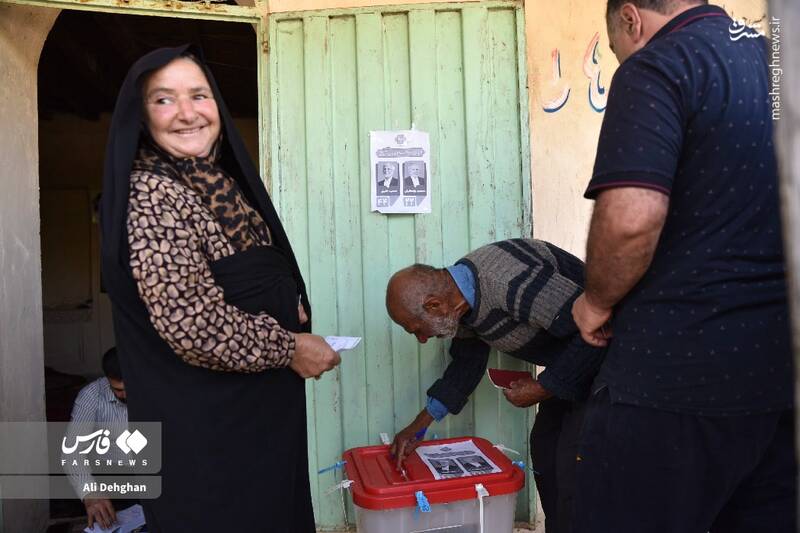 عکس/ رای گیری در مناطق کوهپایه گلستان