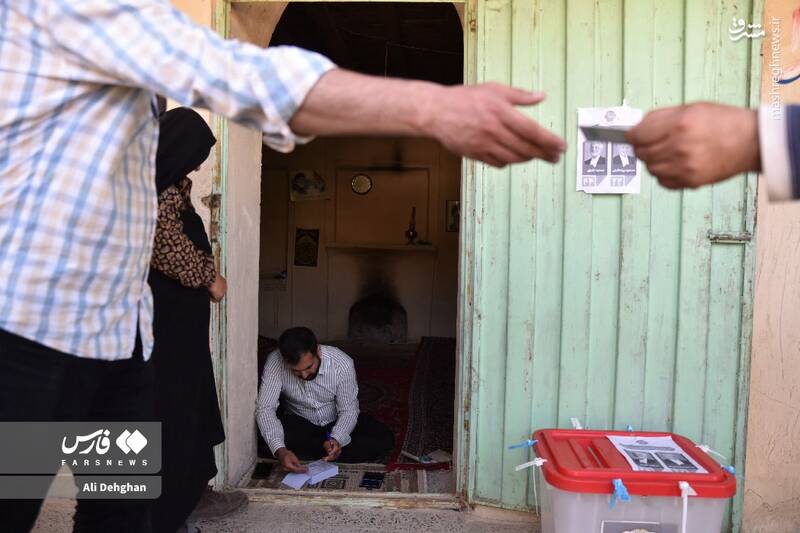 عکس/ رای گیری در مناطق کوهپایه گلستان