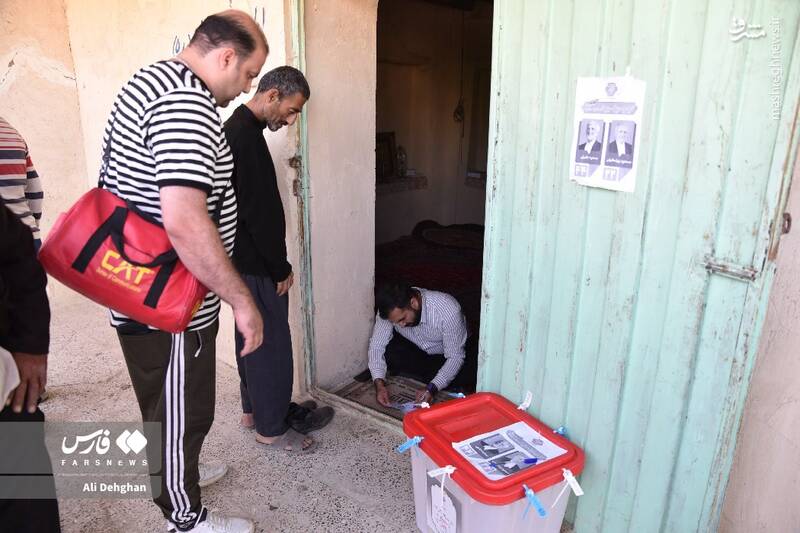 عکس/ رای گیری در مناطق کوهپایه گلستان