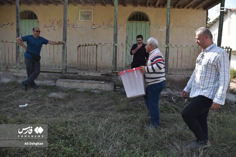 عکس/ رای گیری در مناطق کوهپایه گلستان