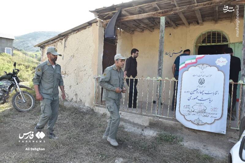 عکس/ رای گیری در مناطق کوهپایه گلستان