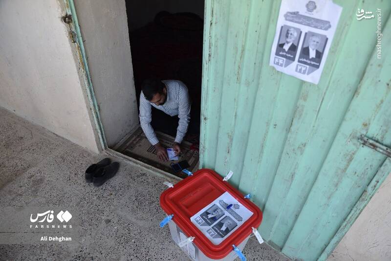 عکس/ رای گیری در مناطق کوهپایه گلستان