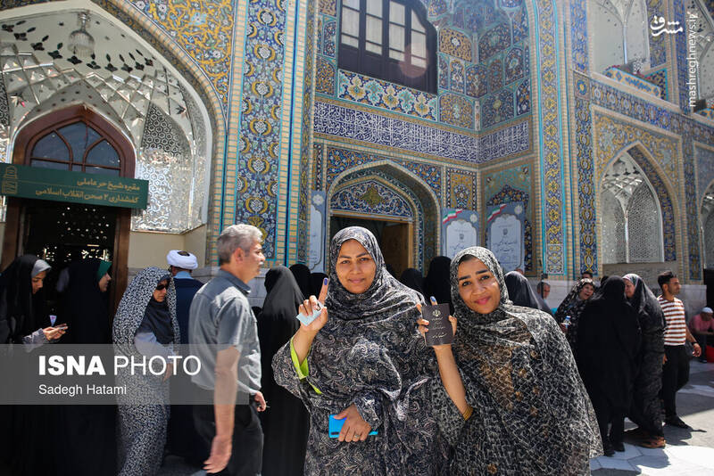 مرحله دوم رای گیری چهاردهمین دوره انتخابات ریاست جمهوری در مشهد