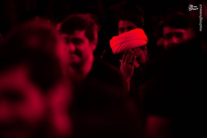 عکس/ نخستین شب از ماه نوکری در هیئت فاطمیون قم