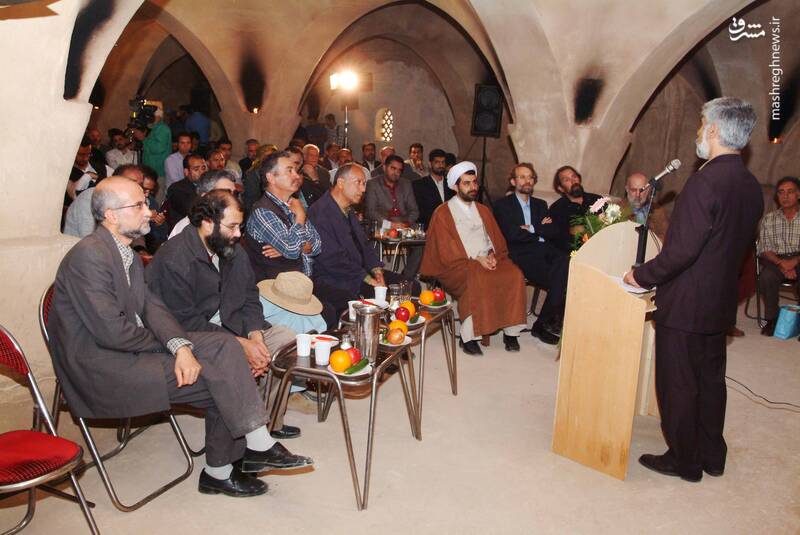 چای و نبات دراویش برای علی لاریجانی + عکس