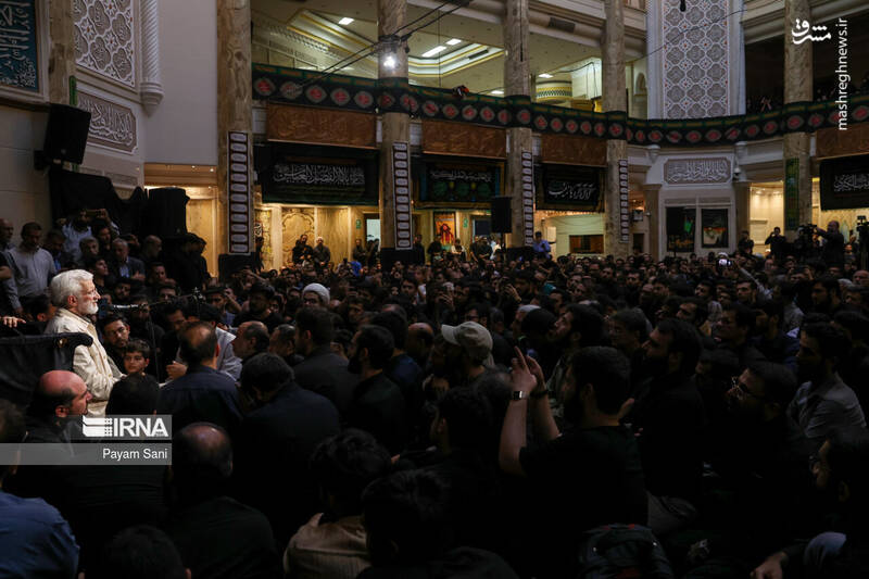 عکس/ مراسم امتداد حماسه حضور