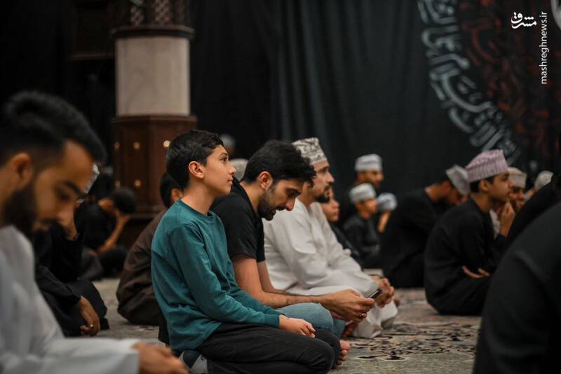 تصاویری از ایام محرم در عمان