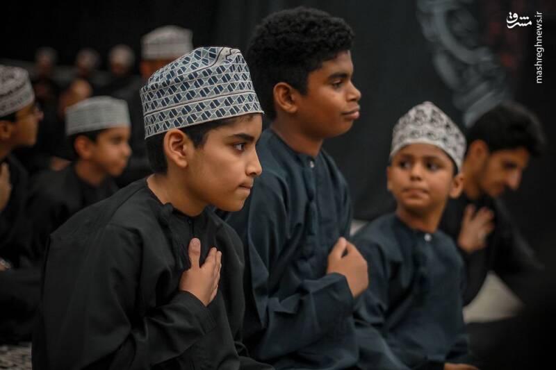 تصاویری از ایام محرم در عمان