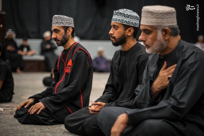 تصاویری از ایام محرم در عمان