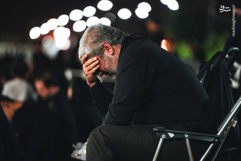 عکس/ شب سوم ماه عاشقی در هیئت آیین حسینی