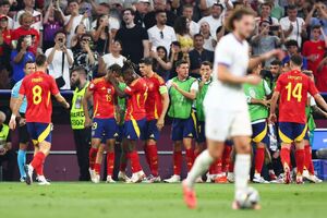 فیلم/ خلاصه بازی اسپانیا ۲ - فرانسه ۱