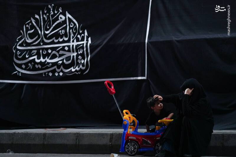 عکس/ شب چهارم محرم الحرام در هیئت آیین حسینی