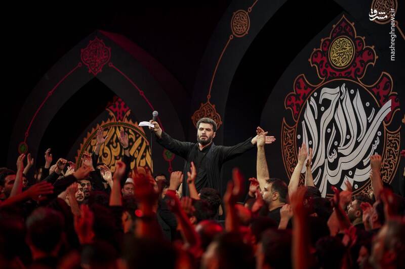 عکس/ شب چهارم محرم الحرام در هیئت آیین حسینی
