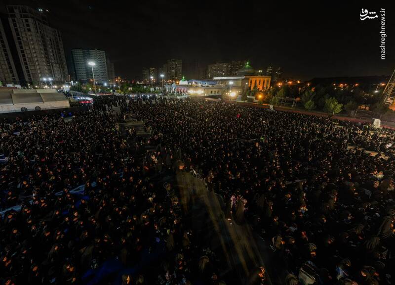 عکس/ شب چهارم محرم الحرام در هیئت آیین حسینی