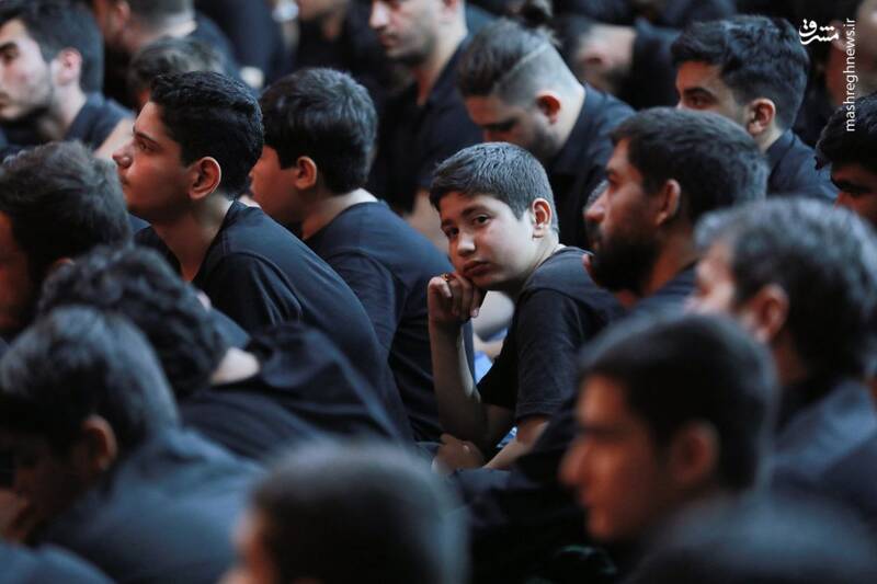 عکس/ شب چهارم ماه محرم در هیئت ثارالله زنجان