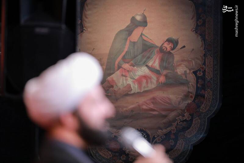 عکس/ شب چهارم ماه محرم در هیئت ثارالله زنجان