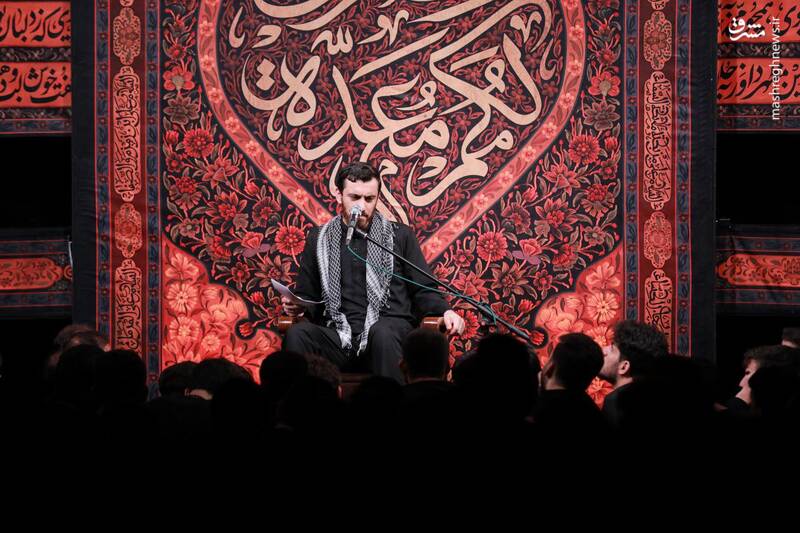 عکس/ شب چهارم ماه محرم در هیئت ثارالله زنجان