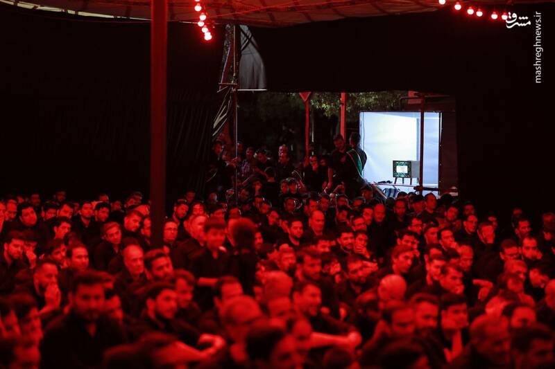 عکس/ شب چهارم ماه محرم در هیئت ثارالله زنجان