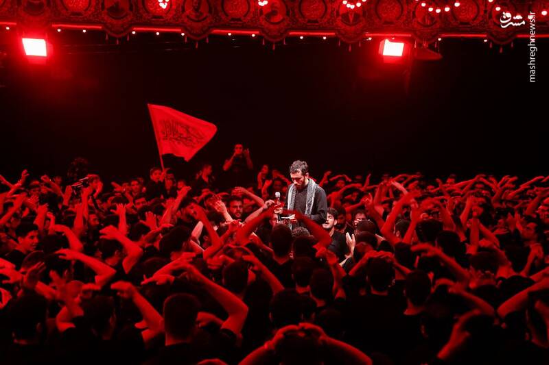 عکس/ شب چهارم ماه محرم در هیئت ثارالله زنجان