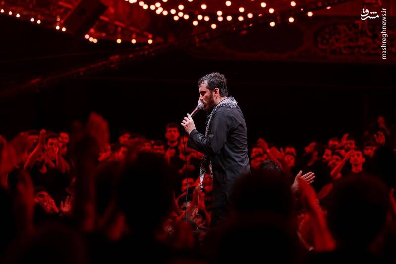 عکس/ شب چهارم ماه محرم در هیئت ثارالله زنجان