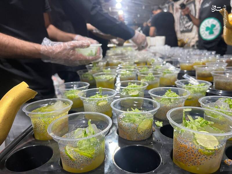 خدماترسانی موکب قتیل العبرات جنوب تهران به عزاداران +عکس و فیلم