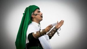 عمق احساسات در تعزیه عبدالله بن حسن (ع) + فیلم