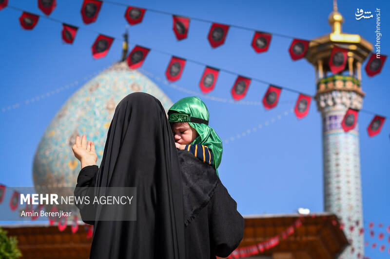 مراسم شیرخوارگان حسینی در شیراز