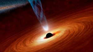 عکس/ سیاهچاله‌های عظیم الجثه در کهکشان‌های دور و نزدیک