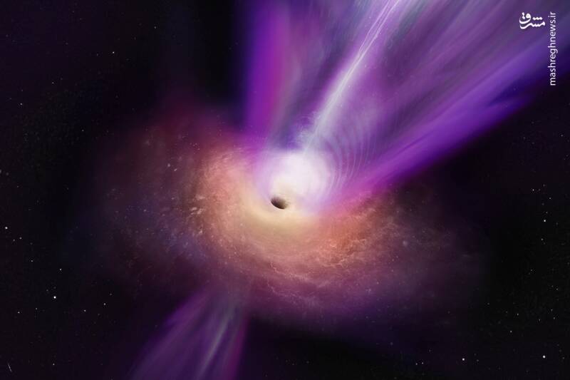 سیاه‌چاله‌ای در کهکشان M87