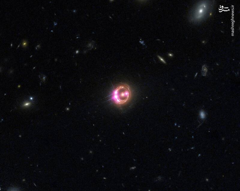 چرخش یک سیاهچاله کلان پرجرم دور از دسترس