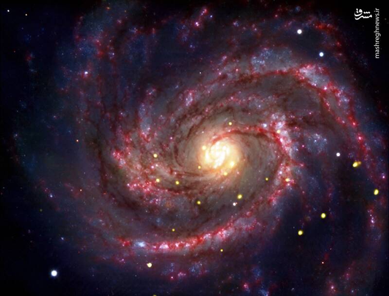 ابرنواختری در کهکشان M100