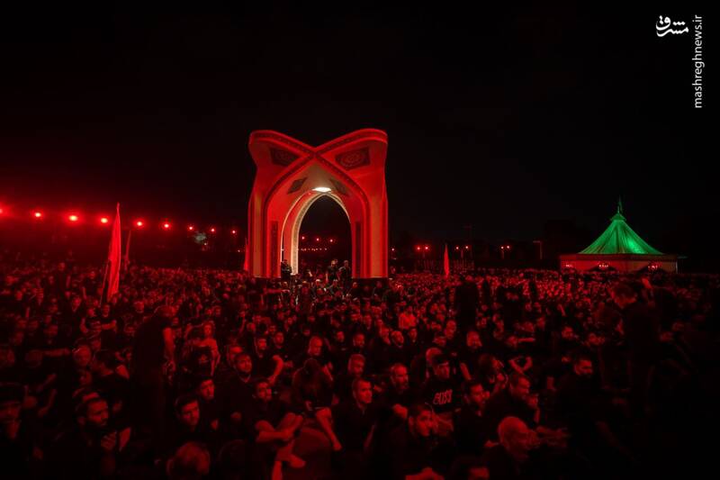 عکس/ شب هفتم محرم در هیئت مکتبالزهرا(س)