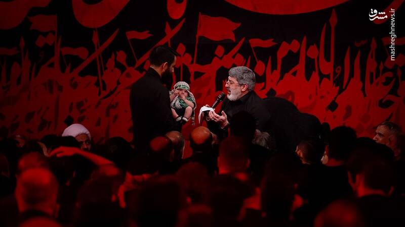 عکس/ شب هفتم محرم در هیئت مکتبالزهرا(س)