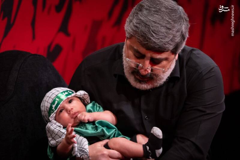 عکس/ شب هفتم محرم در هیئت مکتبالزهرا(س)