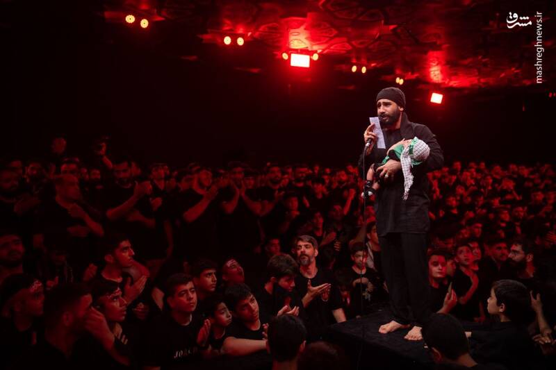 عکس/ شب هفتم محرم در هیئت مکتبالزهرا(س)