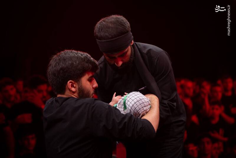 عکس/ شب هفتم محرم در هیئت مکتبالزهرا(س)