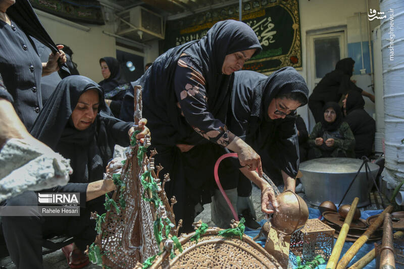 عکس/ آیین سنتی طوق بندان