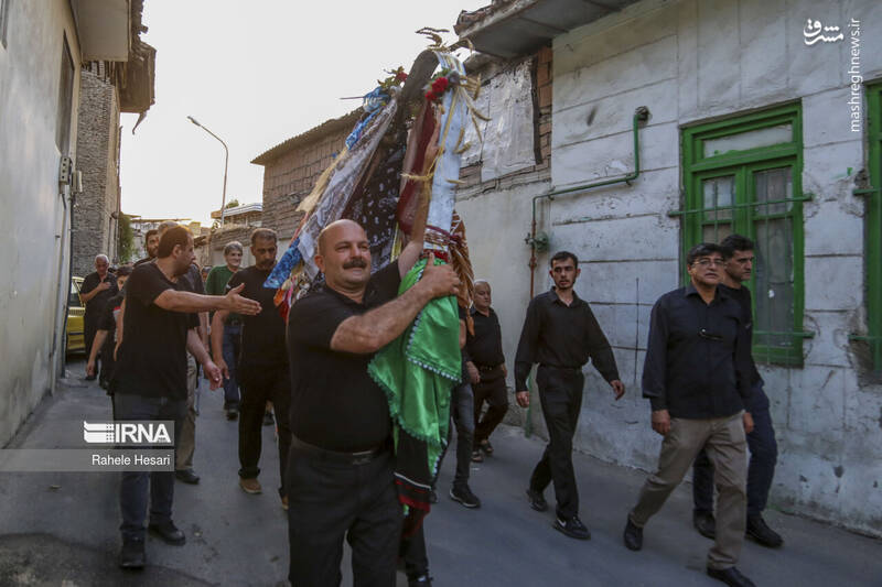 عکس/ آیین سنتی طوق بندان